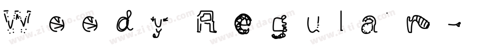 Woody Regular字体转换